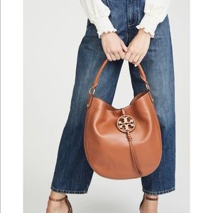 Tory Burch Miller Leather Hobo